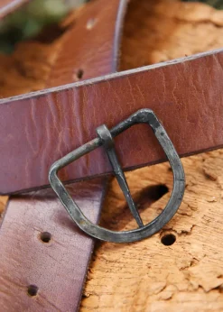ULF-BK-08 - LARP ULBERTH Boucle pour ceintures d'environ 39mm Acier Forgé à la main