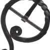 ULF-BK-11 - LARP ULFBERTH Boucle ceinture 7 cm de diamètre, forgée main