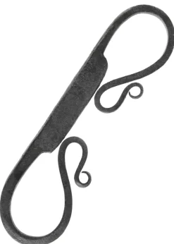 ULF-CP-87 - ULFBERTH Briquet à Silex au carbone (traité thermiquement) doublement enroulé