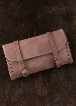 ULF-LP-15 - LARP ULFBERTH Sac en cuir avec deux boucles