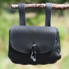 ULF-LP-11-S - LARP Sacoche en Cuir Noir