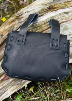 ULF-LP-11-S - LARP Sacoche en Cuir Noir