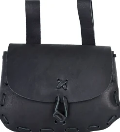 ULF-LP-11-S - LARP Sacoche en Cuir Noir