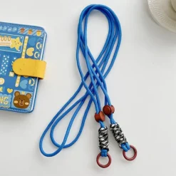 VAA4-02 - VIPERADE 110cm Dragonne pour Pochette "VE" Cordon Anti Perte Gris/Bleu