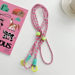 VAA4-05 - VIPERADE 110cm Dragonne pour Pochette "VE" Cordon Anti Perte Verte/Rose