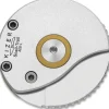 V2757A3 - Kizer Snail Trail Satin AEB-L Grey Aluminium