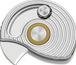 V2757A3 - Kizer Snail Trail Satin AEB-L Grey Aluminium