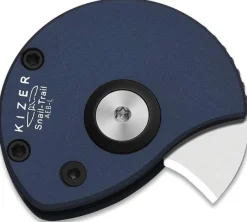 V2757A2 - Kizer Snail Trail Satin AEB-L Blue Aluminium