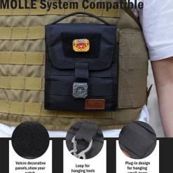 VE12BCAM - VIPERADE Pochette de rangement pour outils EDC VE12 Black Camo