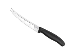 VIC6.7863.13B COUTEAU FROMAGE VICTORINOX 13CM AJOURE SWISSCLASSIC NOIR