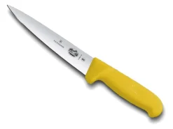 VIC5.5608.18 COUTEAU SAIGNER VICTORINOX 18CM JAUNE