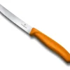 VIC6.7836.L119 VICTORINOX COUTEAU TABLE / TOMATE SWISSCLASSIC 11CM ORANGE