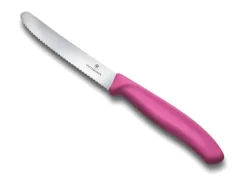 VIC6.7836.L115 VICTORINOX COUTEAU TABLE /TOMATE SWISSCLASSIC 11CM ROSE