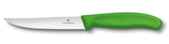 VIC6.7936.12L4 - Victorinox Cuisine Couteau à steak/pizza Vert