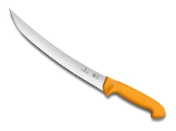 VIC5.8435.22 VICTORINOX COUTEAU BOUCHER SWIBO 22CM JAUNE