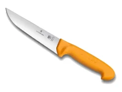 VIC5.8421.18 VICTORINOX COUTEAU BOUCHER SWIBO 18CM JAUNE