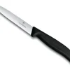 VIC6.7733 VICTORINOX COUTEAU OFFICE SWISSCLASSIC 10CM NOIR A DENTS
