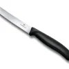 VIC 6.7833 VICTORINOX COUTEAU TABLE / TOMATE SWISSCLASSIC 11CM NOIR