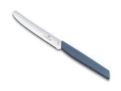 VIC 6.9006.11W2 COUTEAU TABLE VICTORINOX SWISS MODERN 11CM BLEUET