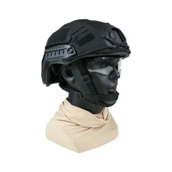 VIG.FAST.BK.L - VIGILANT Casque Balistique FAST NIJ 3A L 54-58cm NOIR