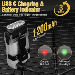 VIPSF5BLK - VIPERADE SF5 Mini Torche LED 1200lm Rechargeables USB-C NOIR