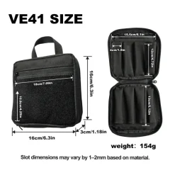 VPVE41BK - VIPERADE Valisette 8 emplacements NOIR