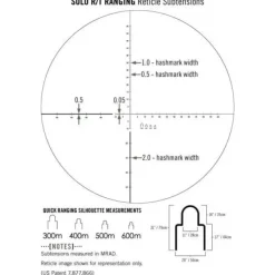 VSOL_3608_RT - VORTEX Monoculaire SOLO 8x36 R/T réticule tactique
