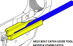 VTARBLCATCH - NcSTAR AR15 Bolt Catch Lever Tool