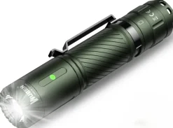 WBNC3G - WUBEN C3 Lampe Torche Rechargeable USB-C 18650 1200Lm VERT ARMEE