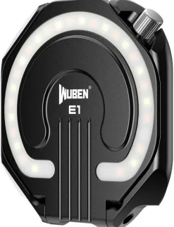 WBNE1B - WUBEN E1 Lampe annulaire/selfie USB-C NOIR