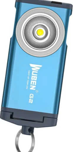 WBNG2BL - WUBEN G2 Lampe Porte-Clé 500Lm BLEU