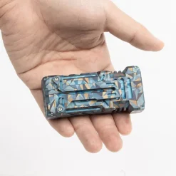 WBNX2BG - WUBEN X2 Torche EDC 2500lm 2000mAh USB-C Blue Geometric
