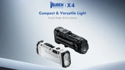 WBNX4B - WUBEN X4 Torche Compacte Multifonctions 1500lm 18650 NOIR