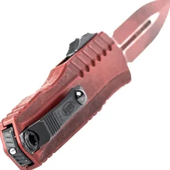 1242-1WCM - Microtech Cypher II D/E Weathered Crimson