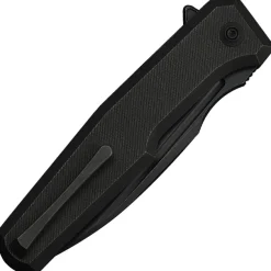 WE25059-1 - We Knife Dressytak Blackwash M390 Black Titanium GTK Design