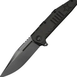 WE25079-2 - We Knife Temper Limited Charcoal titanium Gray polished M390