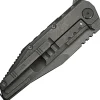 WE25079-1 - We Knife Temper Limited Gray titanium Gray stonewash M390