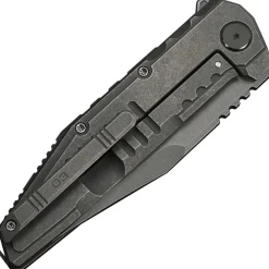 WE25079-1 - We Knife Temper Limited Gray titanium Gray stonewash M390