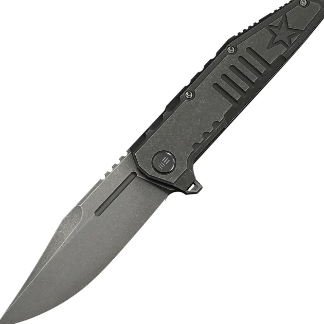 WE25079-1 - We Knife Temper Limited Gray titanium Gray stonewash M390