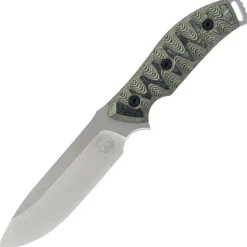 White River GTI 4.5 Black/Olive Micarta S35VN