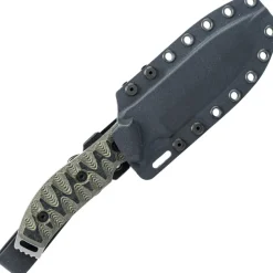 White River GTI 4.5 Black/Olive Micarta S35VN