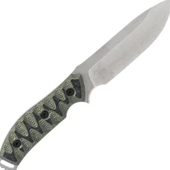 White River GTI 4.5 Black/Olive Micarta S35VN