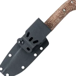 White River Hunter Natural Burlap Micarta S35VN