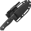White River Ursus Cub Black Micarta Magnacut