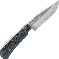 WILDSTEER - Skelet micarta noir Toxifié/Stonewash