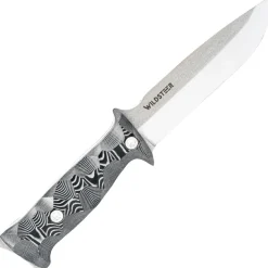 WILDSTEER - TARASCO OUTDOOR manche Micarta noir Toxifié/brossée