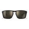 43.601088 - WILEY X Lunettes de protection balistique Founder noir / tan verres tungsten mirror