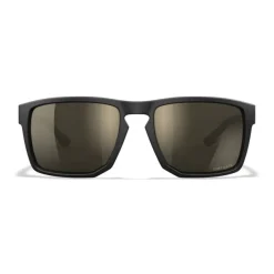 43.601088 - WILEY X Lunettes de protection balistique Founder noir / tan verres tungsten mirror