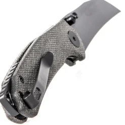Wixco Wortex Black 14C28N Black Micarta