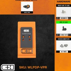 WLPDP-VPR - C&H Precision paltine Walther DEFENSE PDP 1.0 to Vortex Viper